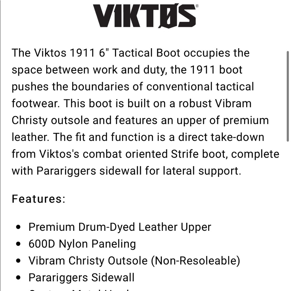 Tactical Boot - Picture 6 of 6